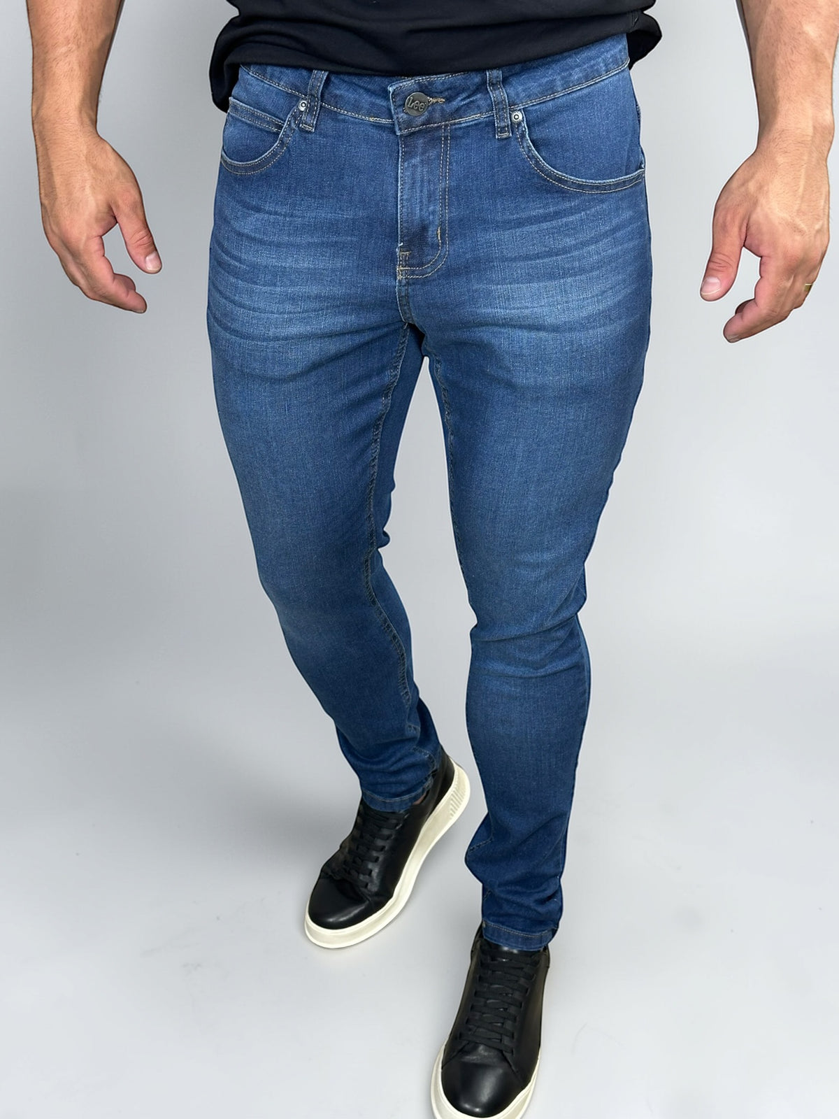 CALÇA MALONE STRECH SKINNY INDRA SKY LEE
