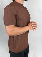 CAMISETA TRICOT RIVAGE CHOCOLATE ZIGMA