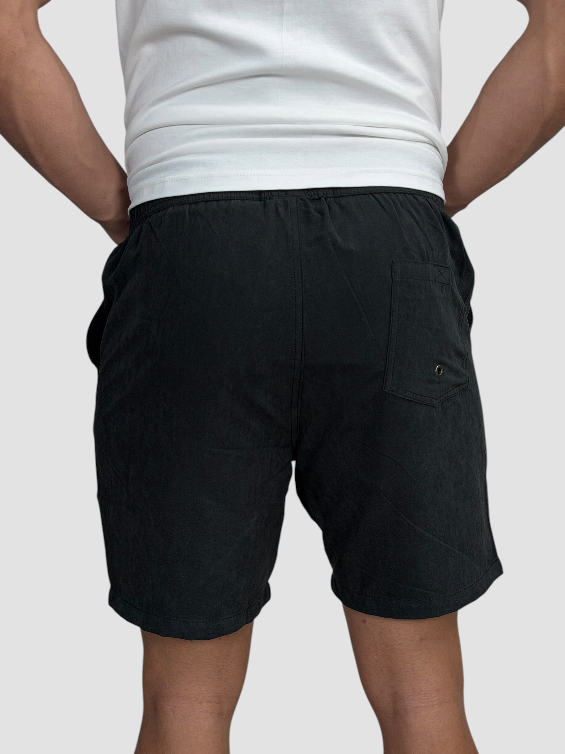 SHORT RIVIERA VELLUTO PRETO ZIGMA