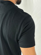 CAMISETA URBAN WAFFLE PRETO URBO