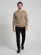 SUETER TRICO TEXTURE CAQUI ZIGMA
