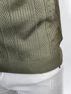 CAMISETA TRICOT MAJESTIC VERDE OLIVA  ZIGMA