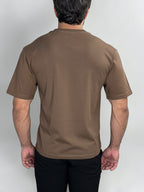 CAMISETA OVER CONFORT MARROM ZIGMA