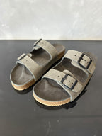 BIRKEN COURO CINZA ZIGMA