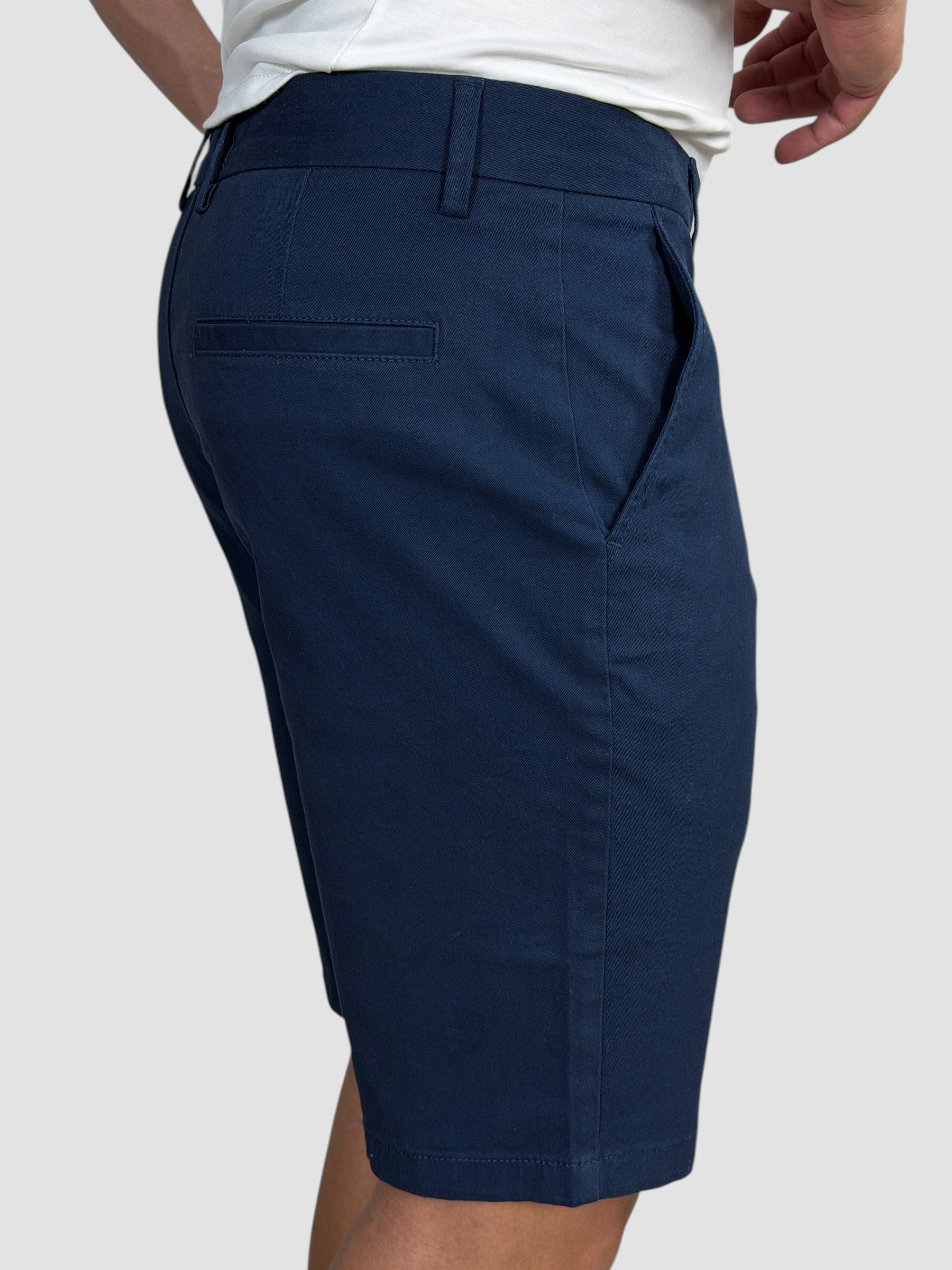BERMUDA CHINO CAPRI AZUL MARINHO ZIGMA