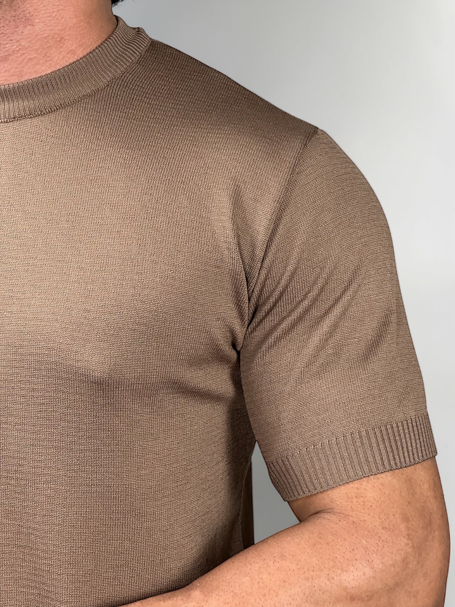 CAMISETA TRICÔ FIRENZE MARROM ZIGMA