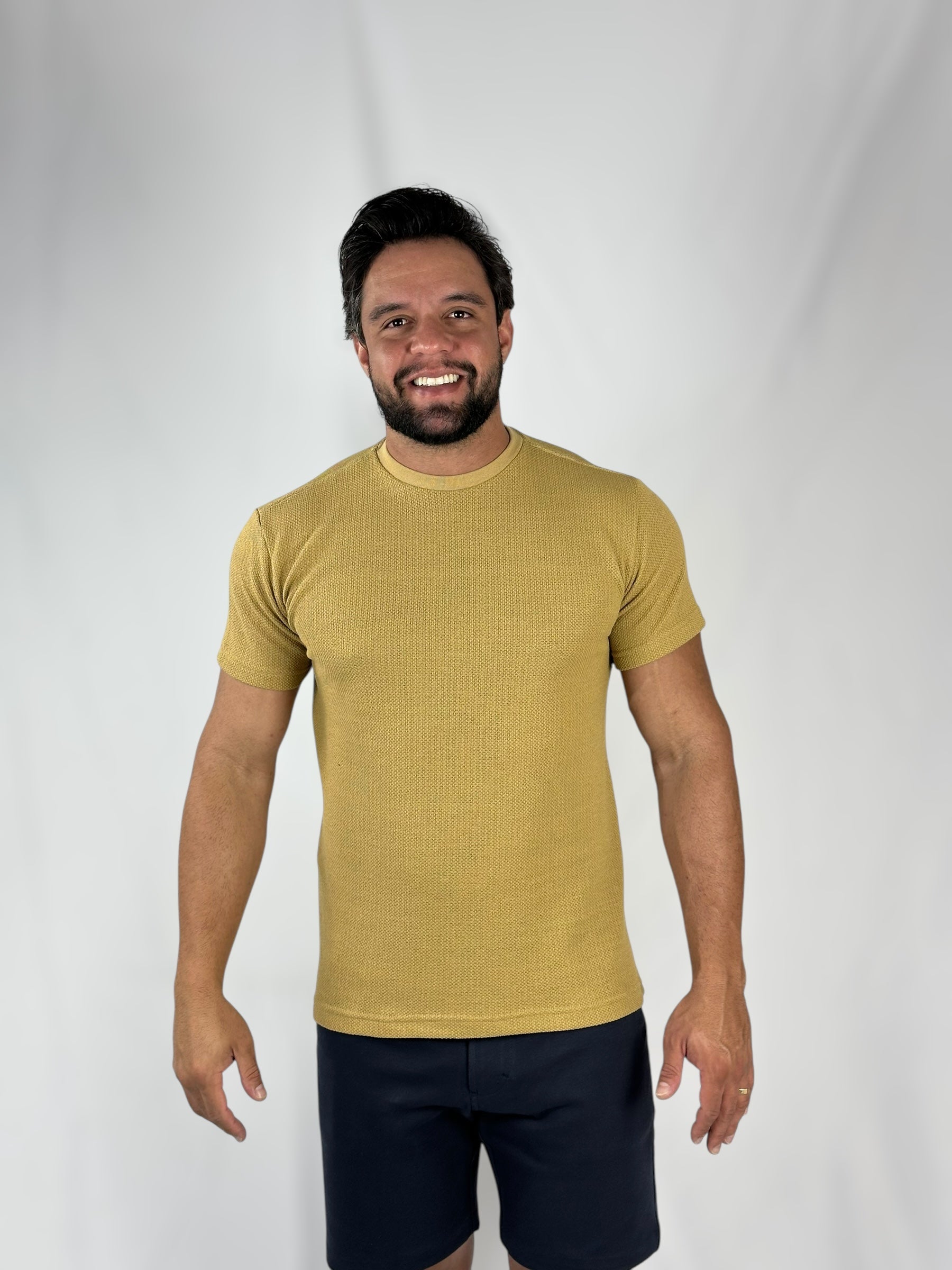 CAMISETA HERITAGE CARAMELO ZIGMA