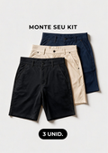 KIT 3 BERMUDAS PRIME TECH